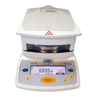 Sartorius MA150 Operating Instructions Manual