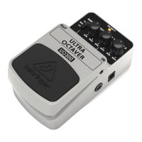 Behringer ULTRA CHORUS UC200 User Manual