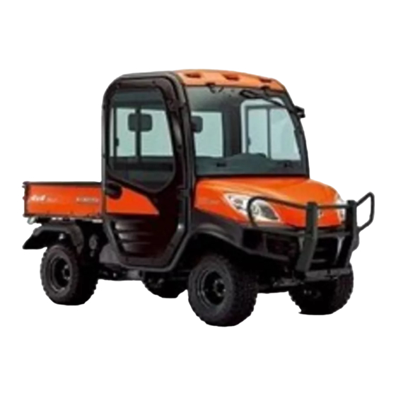 Kubota RTV1100 Workshop Manual