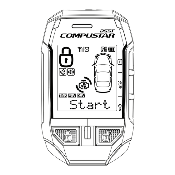 CompuSTAR 2WT11R-SS Quick Start Card