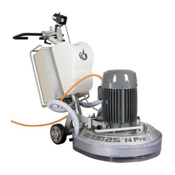 Superabrasive Lavina 25N Pro Machine Manuals