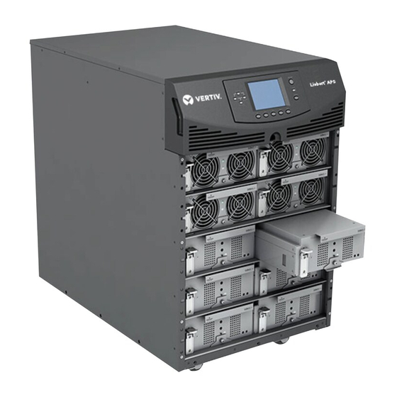 Vertiv Liebert APS Quick Installation Manual