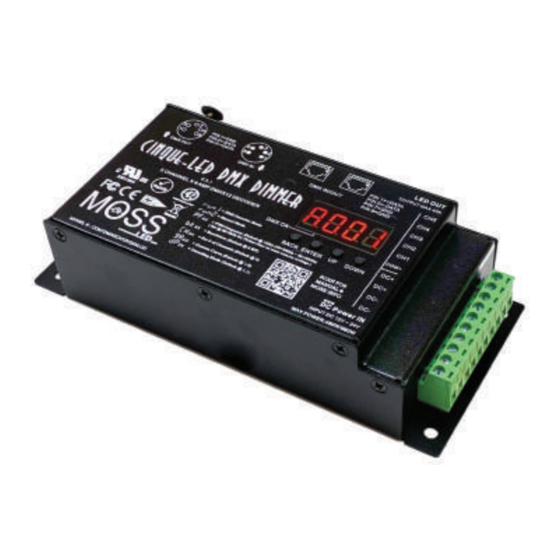 Moss LED FlexLED DMX512 Quick Start Manual