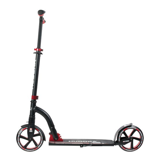 Hudora Bold Flex 200 Instructions On Assembly And Use