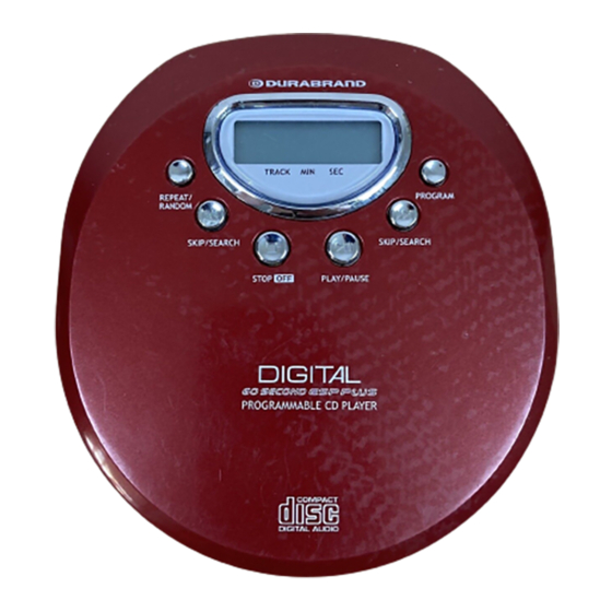 Lenoxx CD-85 Quick Instructions