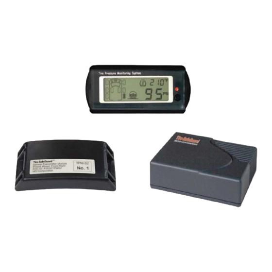HCI TPM-W Operator's Manual