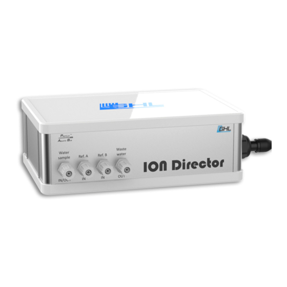 GHL ION Director Instruction Manual