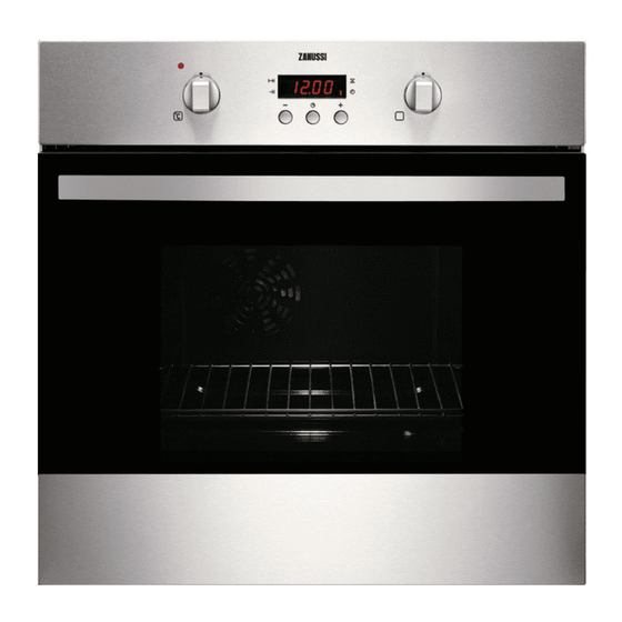 Zanussi ZOB343X User Manual