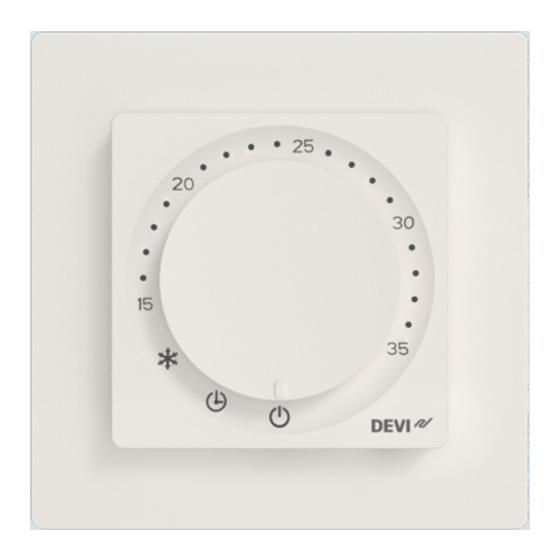 Danfoss DEVIreg Room 140F1161 Installation Manual