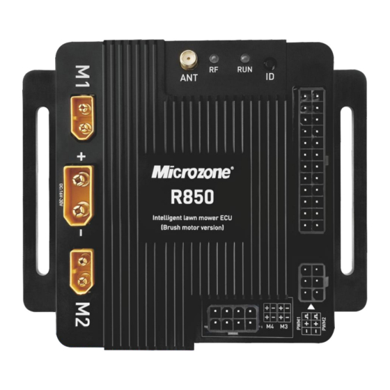 Microzone R850 Product Manual