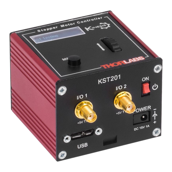 THORLABS K-Cube KST201 User Manual