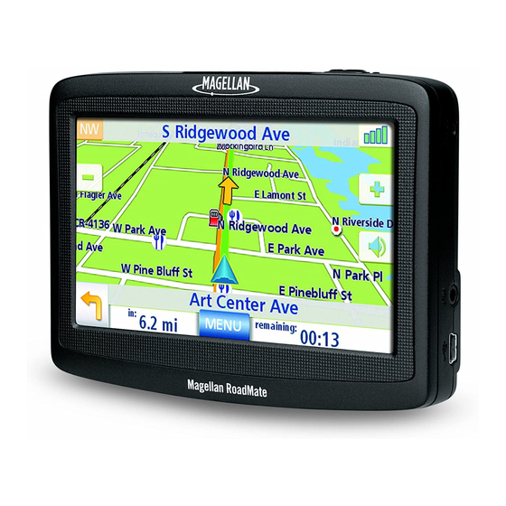 Magellan RoadMate 1412 User Manual