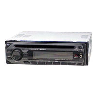 Sony CDXGT320 - CDX Radio / CD Service Manual