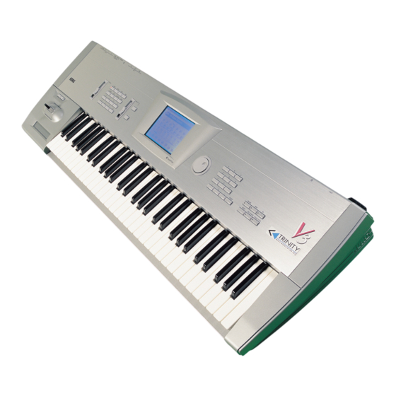Korg TouchView Trinity Manuals