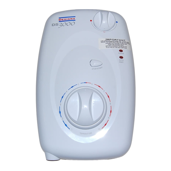 Designa ds3000 User Manual