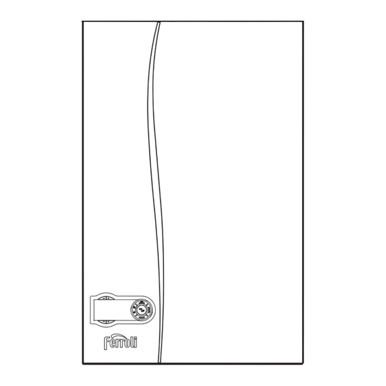 Ferroli DIVAtop MICRO F Instructions For Use, Installation And Maintenance