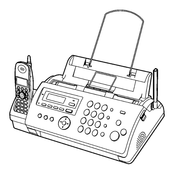 Panasonic KX-FG2452CX Manuals