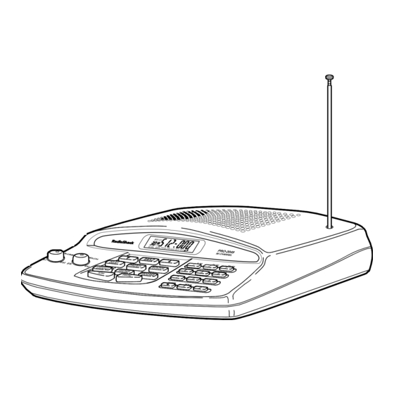 Radio Shack PRO-2049 Owner's Manual