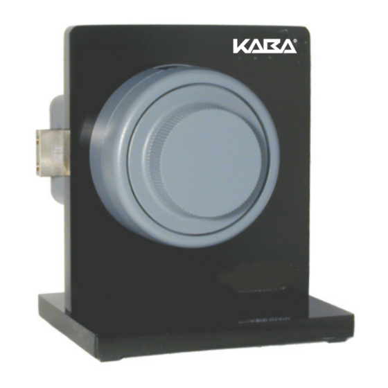 Kaba Mas X-09 1F Installation Instructions Manual