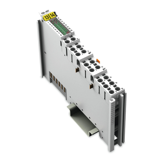 WAGO -I/O-SYSTEM 750 Series Manual