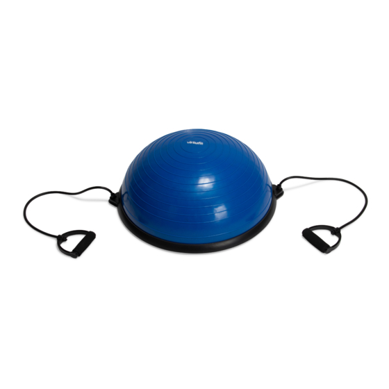 VIRTUFIT Balance Trainer Pro with Fitness Elastics User Manual
