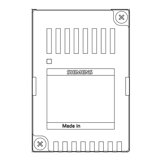 Siemens SENTRON Series Operating Instructions Manual