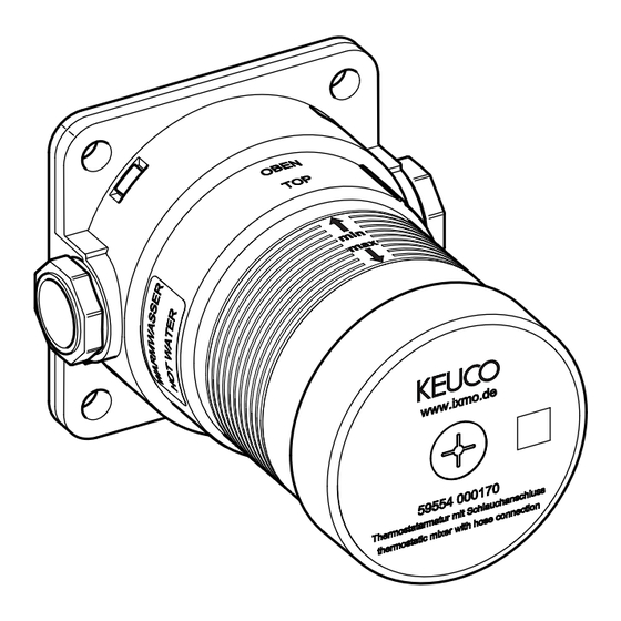 KEUCO IXMO SOLO 59554 000170 Manuals
