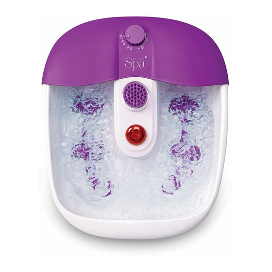 Sensio Home Sensio Spa SSPA06 Manuals