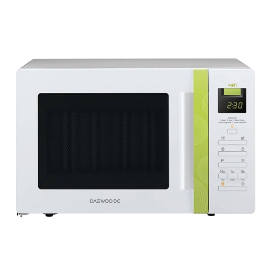 DAEWOO ELECTRONICS KQG-6L8K Operating Instructions Manual