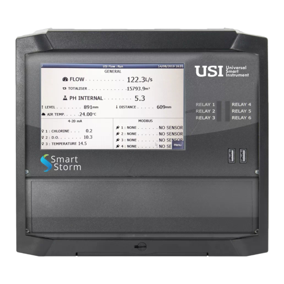 Smart Storm USI Flow Meter Manuals