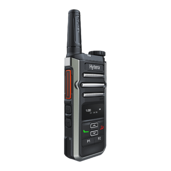 Hytera BP36X User Manual