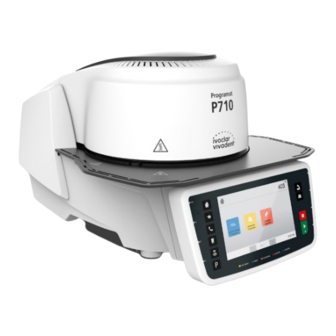 Ivoclar Vivadent Programat P710 G2 Short Instructions