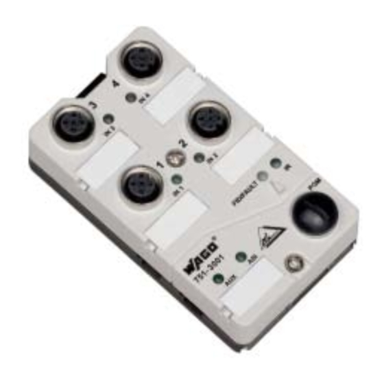 WAGO I/O-SYSTEM 751-3002 Manual