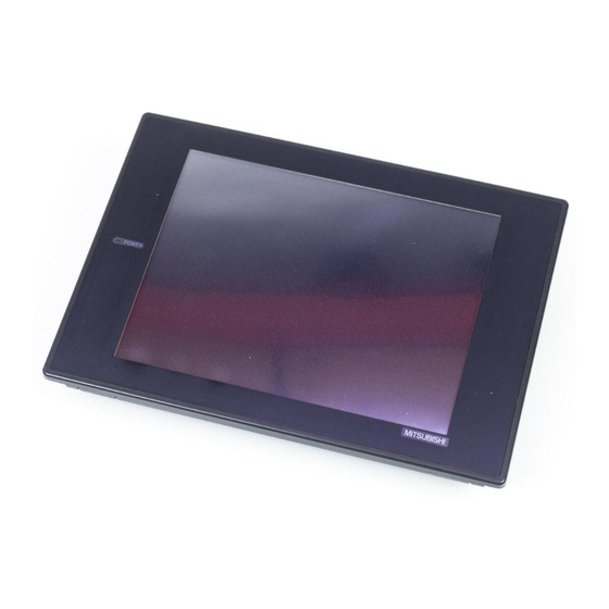 Mitsubishi A985GOT-TBD User Manual