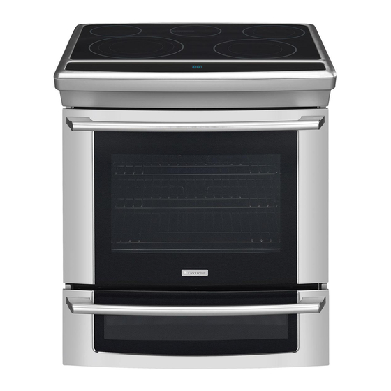 Electrolux EW30ES65GS - 30" Slide-In Electric Range Wiring Diagram