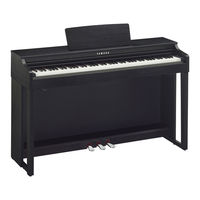 Yamaha Clavinova CLP-525 Quick Operation Manual