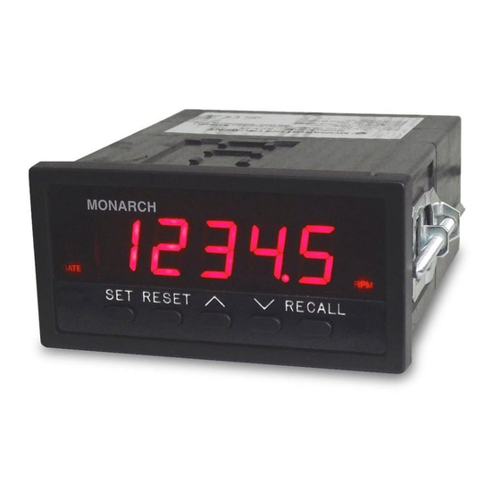 MONARCH INSTRUMENT ACT-3X User Manual And Reference Manual