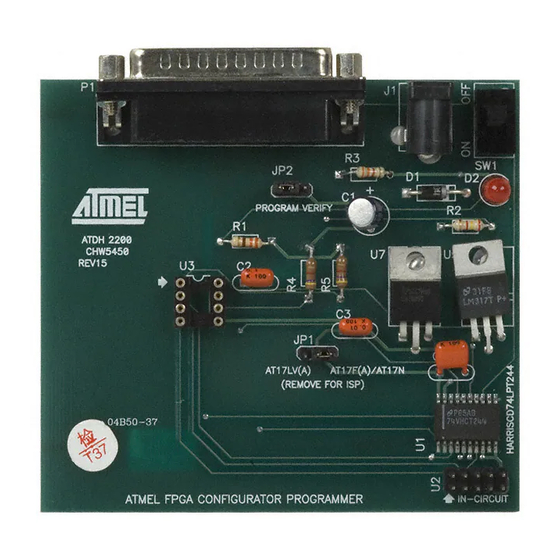 Atmel ATDH2200E User Manual