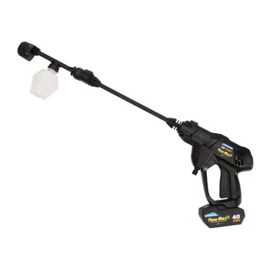 Lippert Components Flow Max 40V Portable Power Cleaner Manuals