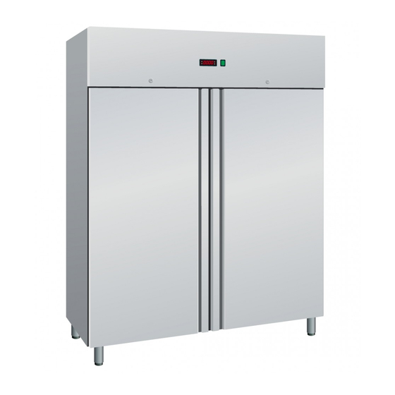 Amitek AK650TNX Tall refrigerated cabinet Manuals