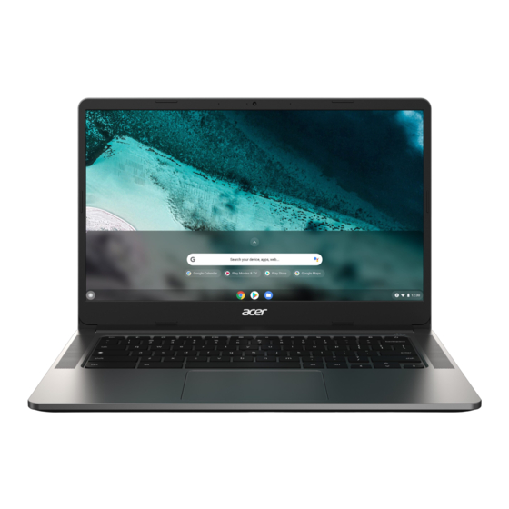Acer Chromebook C934 Lifecycle Extension Manual