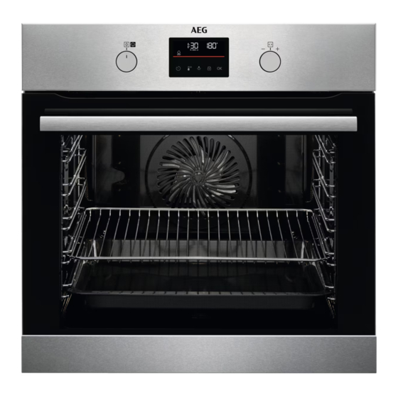 AEG BD321P Built-in Oven Manuals