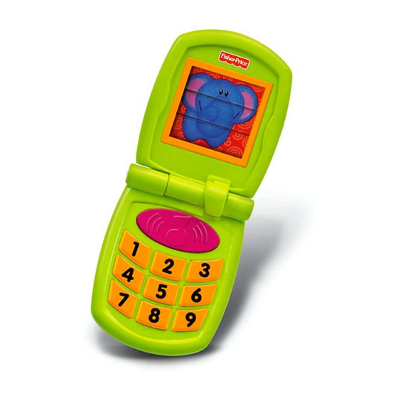 Fisher-Price Growing Baby Fun Sounds Flip Phone Manual