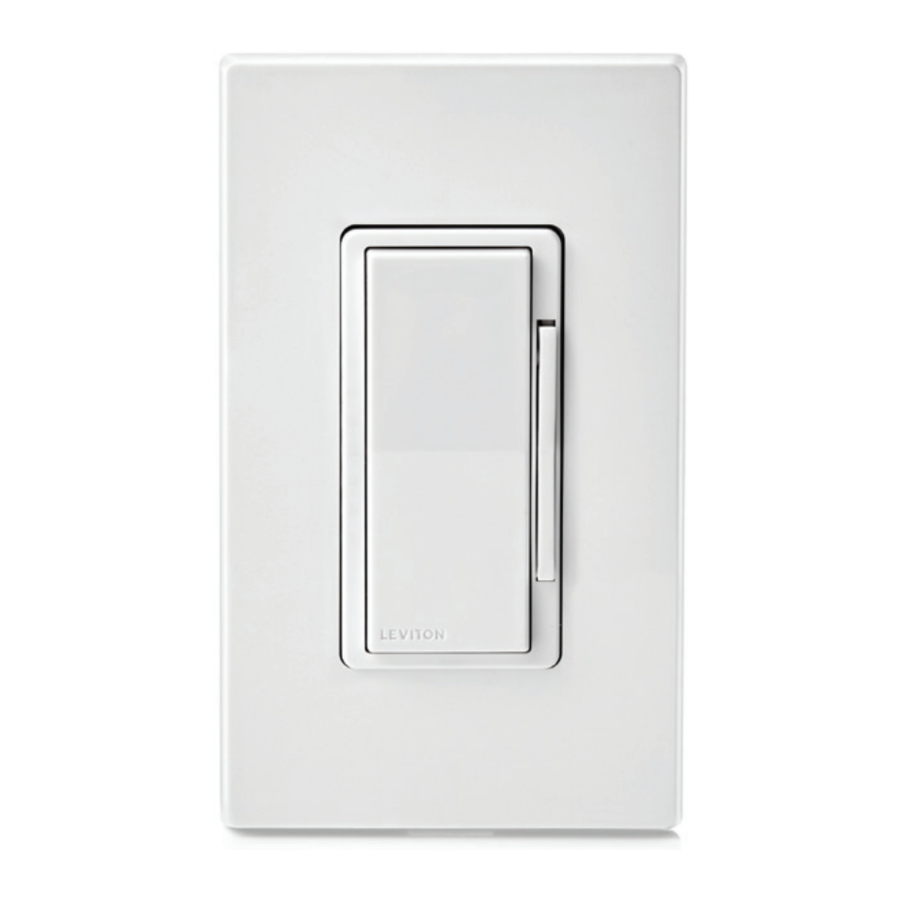 Leviton DN6HD - Dimmer No Neutral Wire Required Getting Started Guide