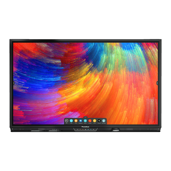 promethean ActivPanel Elements Titanium V7 Manual