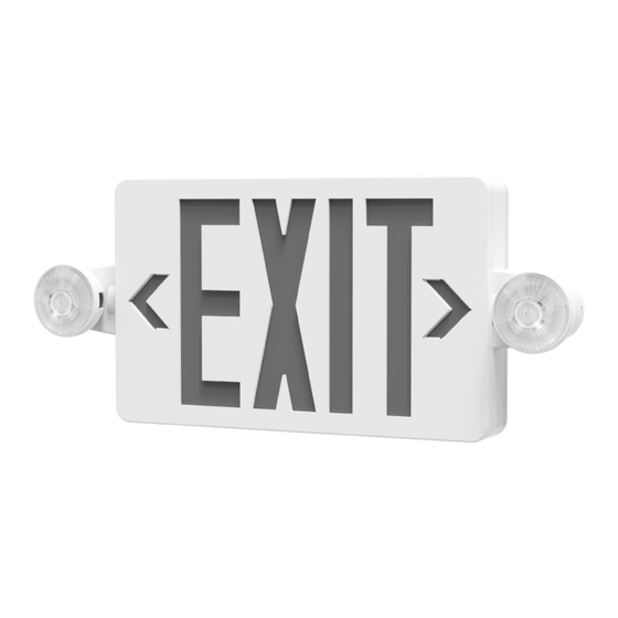 BARRON Exitronix TPXC Series Installation Instructions