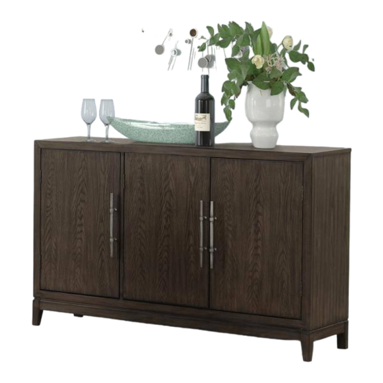 New Classic Furniture CITYSCAPE D4212-30 Assembly Instructions