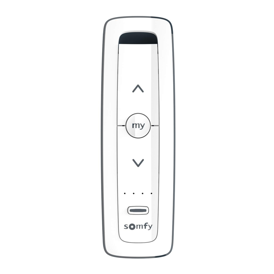 SOMFY Situo RTS / 1 RTS / 5 RTS / 5 VAR RTS Manual
