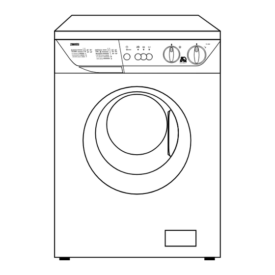 Zanussi FL 808 Instruction Booklet