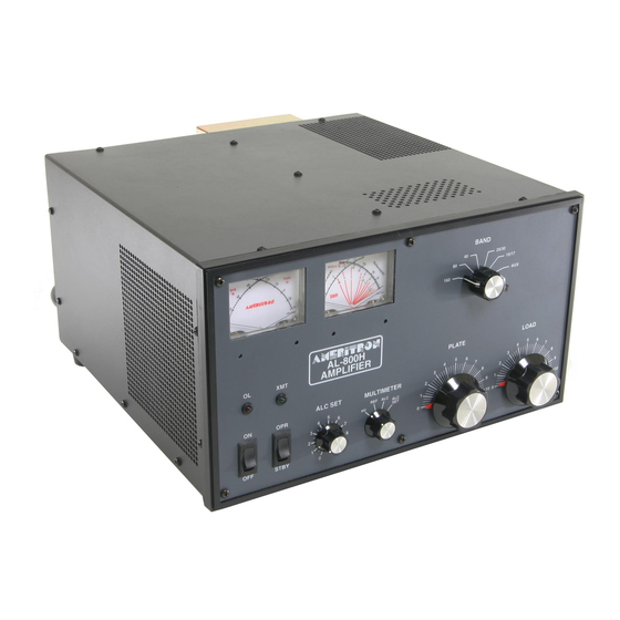 AMERITRON Al-800H Instruction Manual